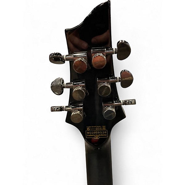 Used Schecter Guitar Research Hellraiser HYBRID PT Trans Black Solid Body Electric Guitar