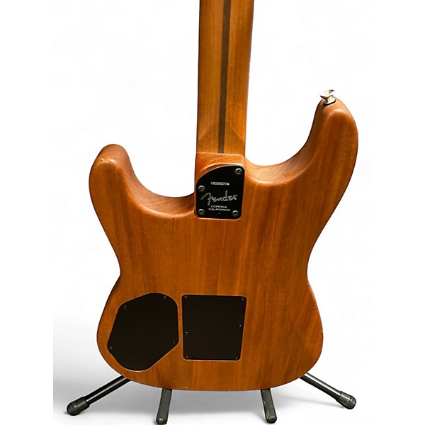 Used Fender American Acoustasonic Stratocaster Dakota Red Acoustic Electric Guitar