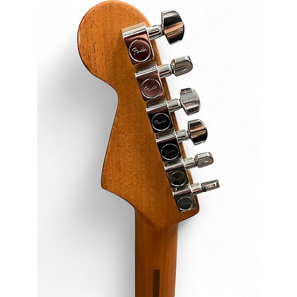 Used Fender American Acoustasonic Stratocaster Dakota Red Acoustic Electric Guitar