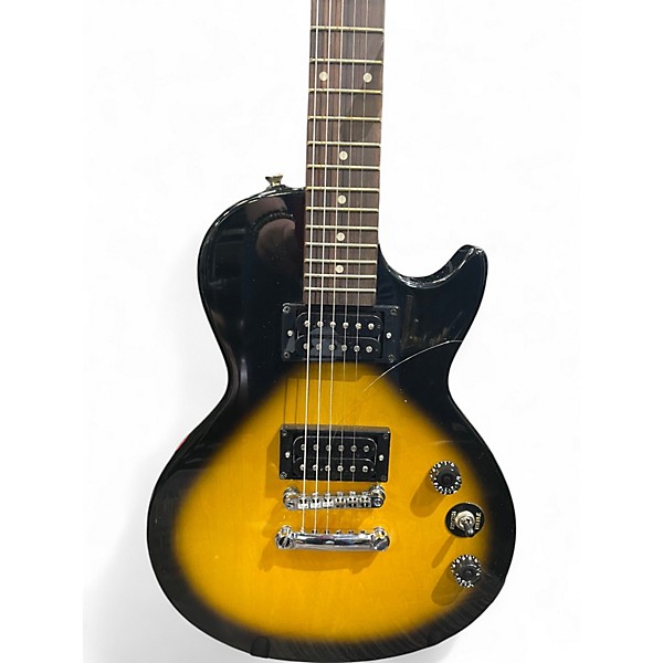 Used Epiphone E Series Les Paul Vintage Sunburst Solid Body Electric Guitar