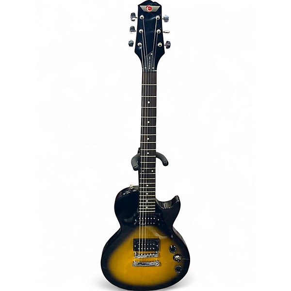 Used Epiphone E Series Les Paul Vintage Sunburst Solid Body Electric Guitar