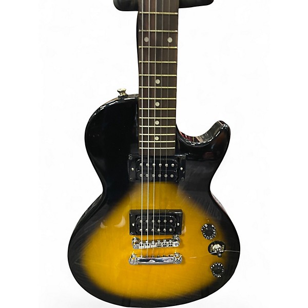 Used Epiphone E Series Les Paul Vintage Sunburst Solid Body Electric Guitar