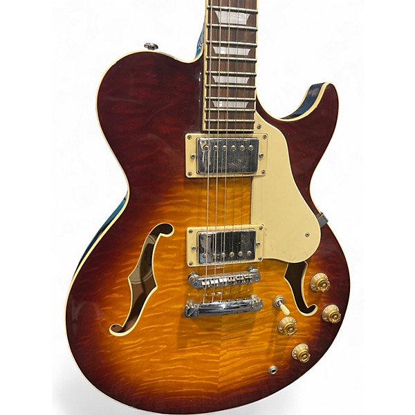 Used Samick RL3 2 Color Sunburst Hollow Body Electric Guitar