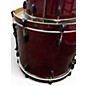 Used Pearl 4 Piece Vision Candy Apple Red Drum Kit