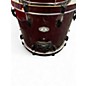 Used Pearl 4 Piece Vision Candy Apple Red Drum Kit