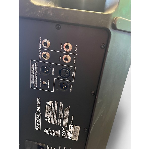 Used Simmons DA2110 Powered Monitor