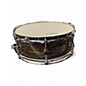 Used Canopus 14X5 NV60M25 Psychedelic Red Drum