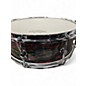 Used Canopus 14X5 NV60M25 Psychedelic Red Drum