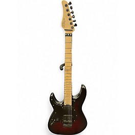 Used Schecter Guitar Research MILES BAKER FR-6 LEFT HANDED BLACK CHERRY BURST Electric Guitar