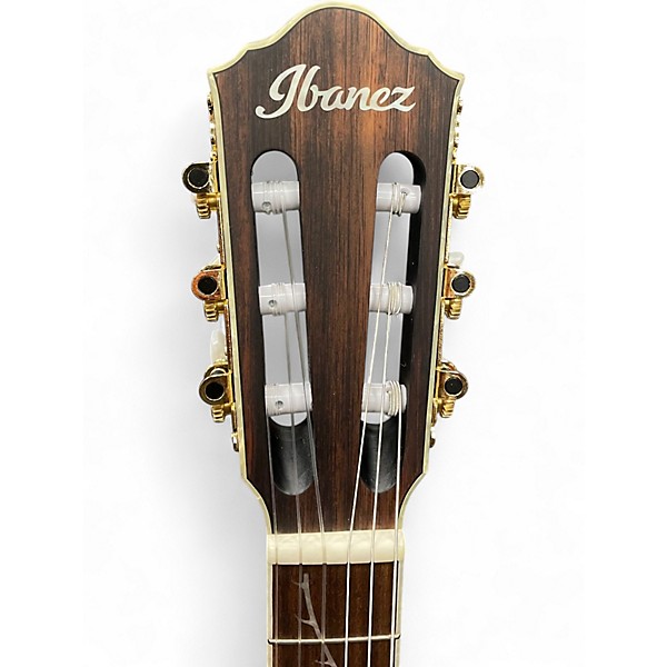 Used Ibanez tod10 Black Classical Acoustic Electric Guitar