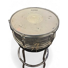 Used Rogers 14in SNARE SILVER Drum