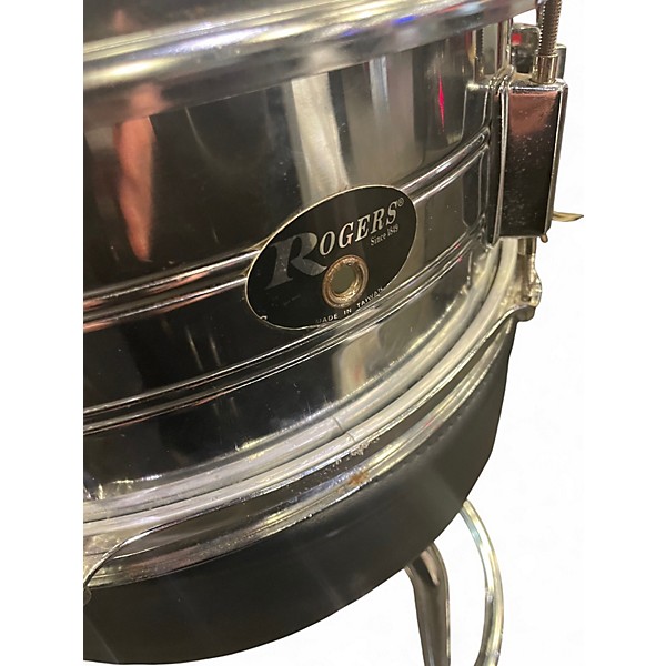 Used Rogers 14in SNARE SILVER Drum