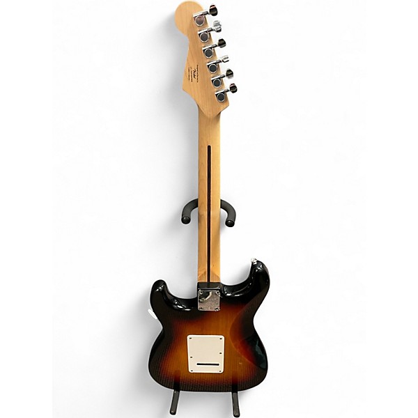 Used Squier Standard Stratocaster 3 Color Sunburst Solid Body Electric Guitar
