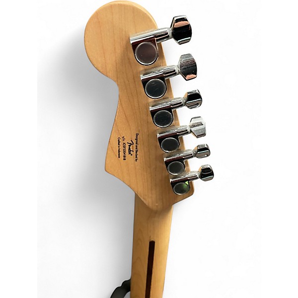 Used Squier Standard Stratocaster 3 Color Sunburst Solid Body Electric Guitar