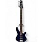 Used Ibanez SR305 5 String Blue Electric Bass Guitar thumbnail