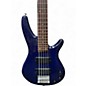 Used Ibanez SR305 5 String Blue Electric Bass Guitar