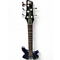 Used Ibanez SR305 5 String Blue Electric Bass Guitar