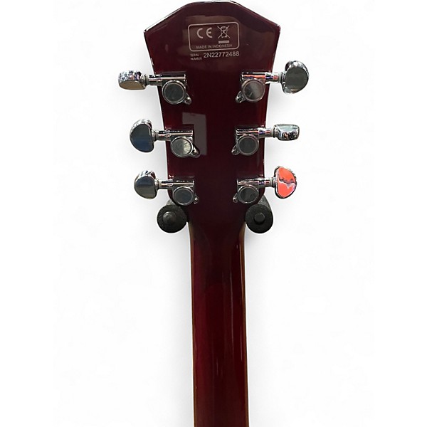 Used Sire H7 Red Hollow Body Electric Guitar