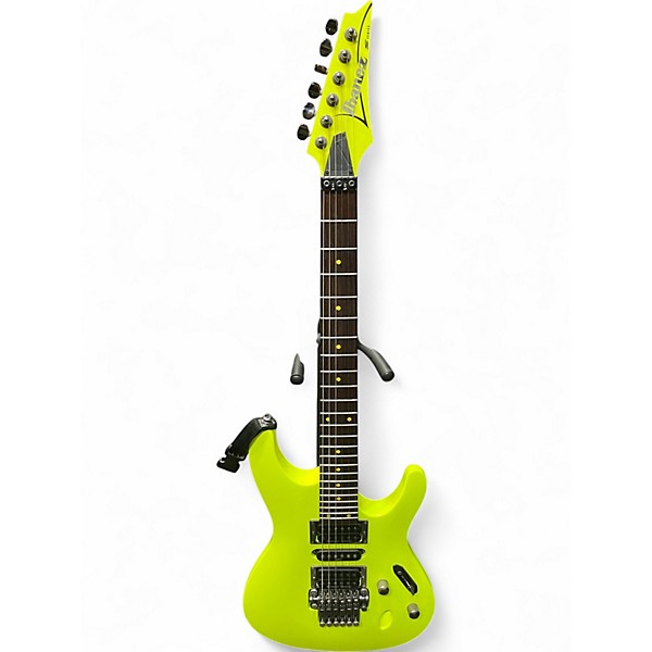 Used Ibanez S1XXV Yellow Solid Body Electric Guitar