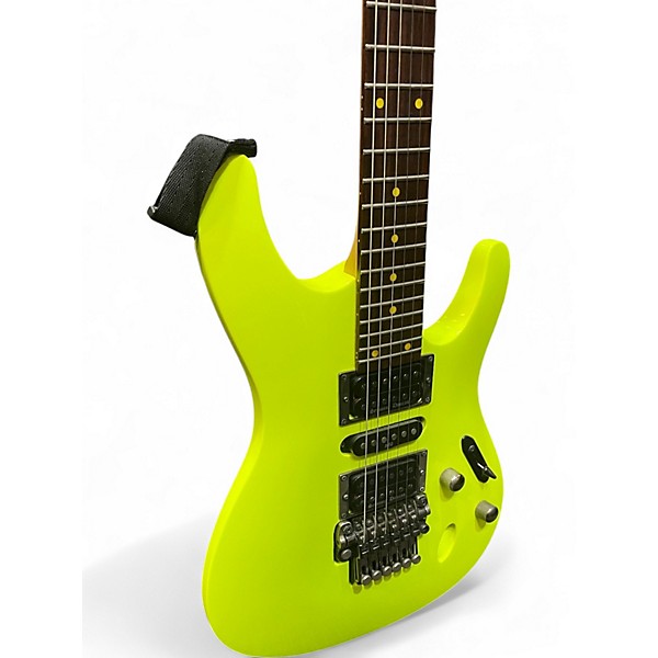 Used Ibanez S1XXV Yellow Solid Body Electric Guitar