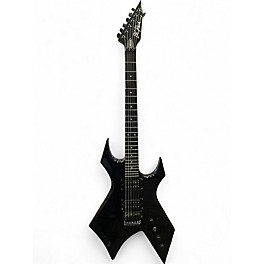 Used B.C. Rich NJ Series Warlock Black Solid Body Electric Guitar
