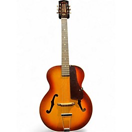 Vintage 1950s Harmony Broadway Sunburst Acoustic Guitar