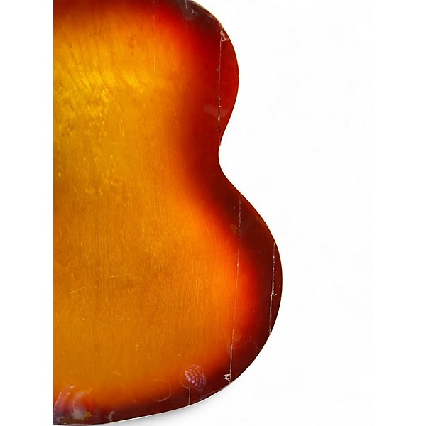 Vintage 1950s Harmony Broadway Sunburst Acoustic Guitar