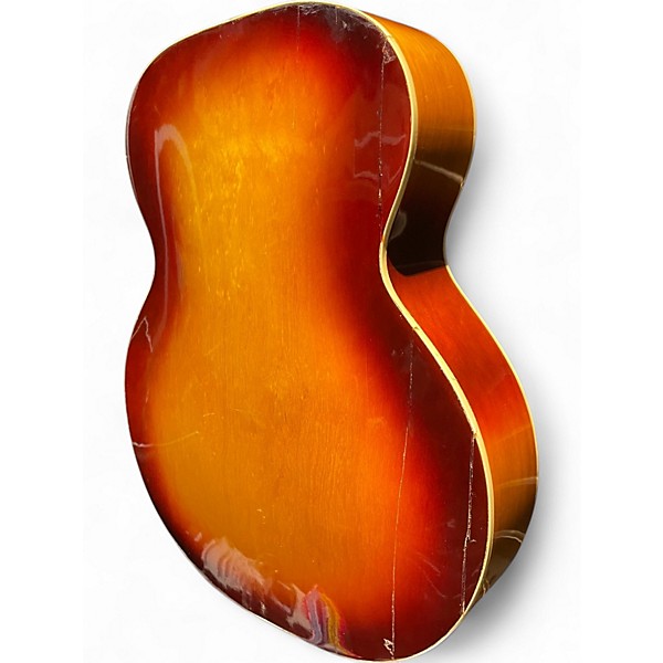 Vintage 1950s Harmony Broadway Sunburst Acoustic Guitar