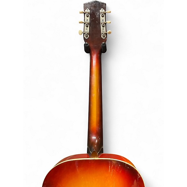 Vintage 1950s Harmony Broadway Sunburst Acoustic Guitar