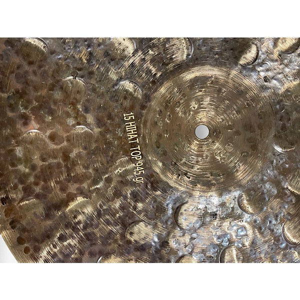 Used Golden Work 15in WORLD SERIES PAIR Cymbal