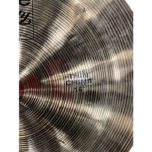 Used Paiste 16in Twenty Thin China Cymbal