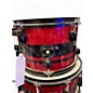 Used Gretsch Drums 4 Piece Catalina Mod RED SPARKLE Drum Kit