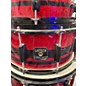 Used Gretsch Drums 4 Piece Catalina Mod RED SPARKLE Drum Kit