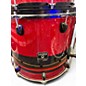Used Gretsch Drums 4 Piece Catalina Mod RED SPARKLE Drum Kit