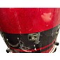 Used Gretsch Drums 4 Piece Catalina Mod RED SPARKLE Drum Kit
