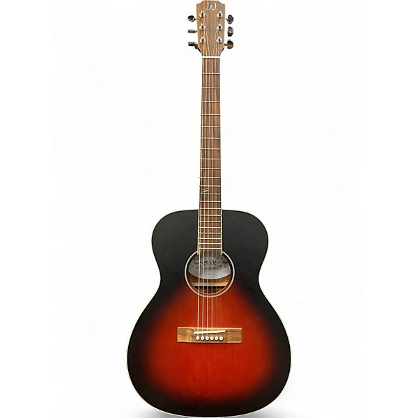 Used JN Guitars EZR-OM 2 Color Sunburst Acoustic Guitar