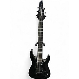Used Jackson JS22-7 Dinky 7 String Black Solid Body Electric Guitar