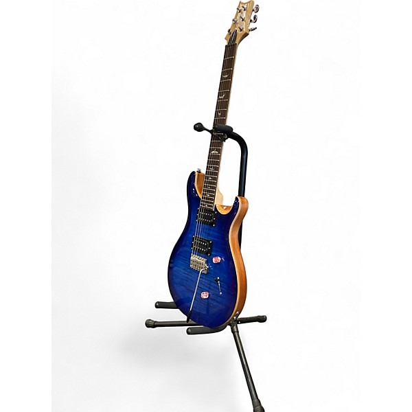Used PRS SE Custom 24 Faded Blue Burst Solid Body Electric Guitar