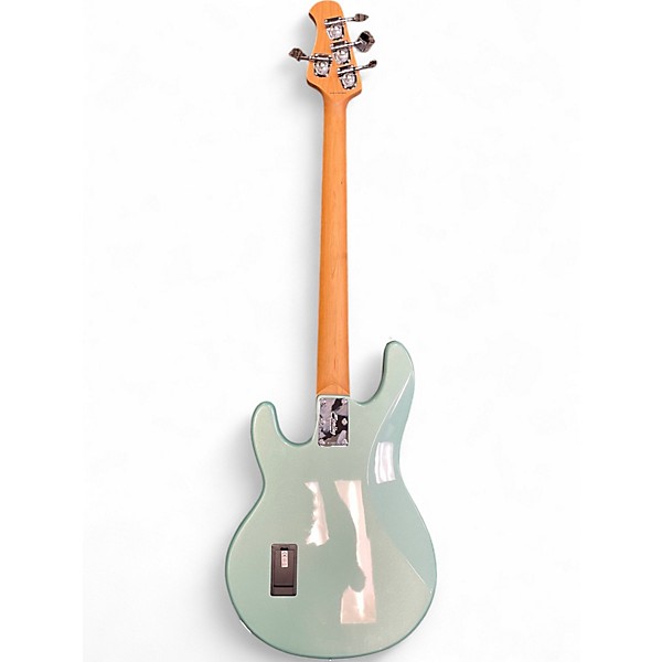 Used Ernie Ball Music Man Stingray 34 Dorado Green Electric Bass Guitar
