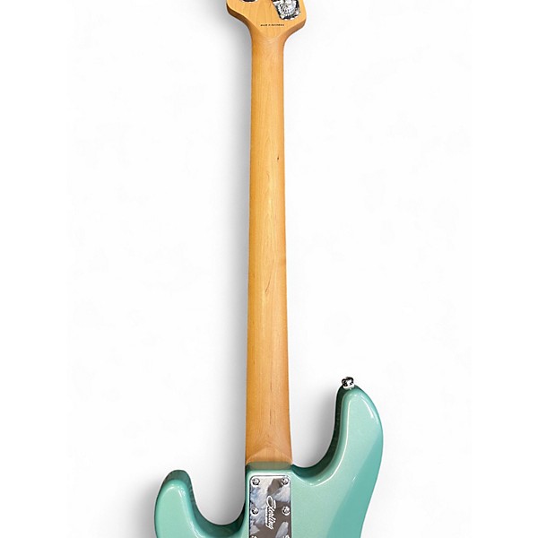 Used Ernie Ball Music Man Stingray 34 Dorado Green Electric Bass Guitar