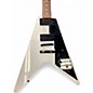 Used Hard Luck Kings OUTLAW BONNIE V Alpine White Solid Body Electric Guitar