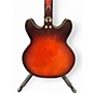 Vintage 1969 Harmony Rocket H53 Red Burst Hollow Body Electric Guitar