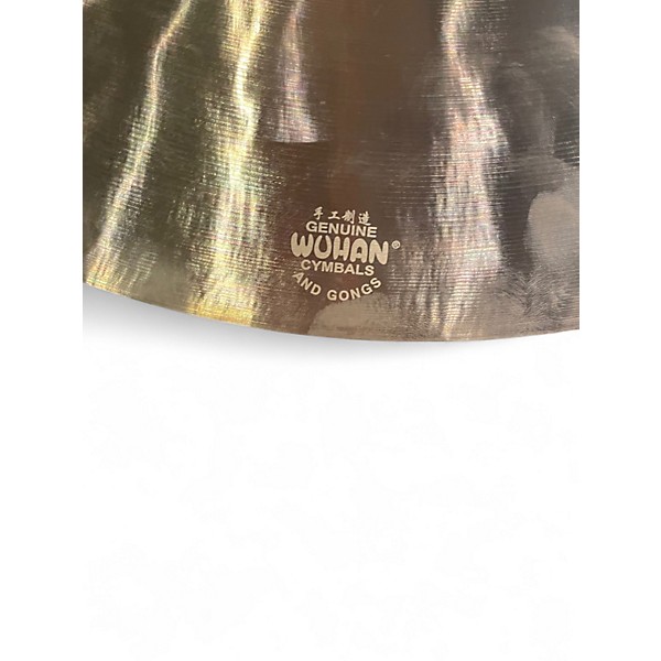 Used Wuhan Cymbals & Gongs 21in KOI RIDE Cymbal