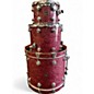 Used DW 3 Piece Collector's Series Burgundy Sparkle Drum Kit thumbnail