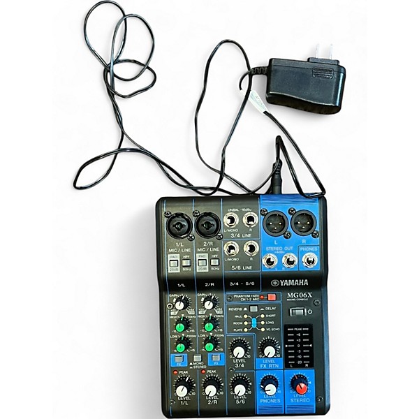 Used Yamaha MG06X Unpowered Mixer