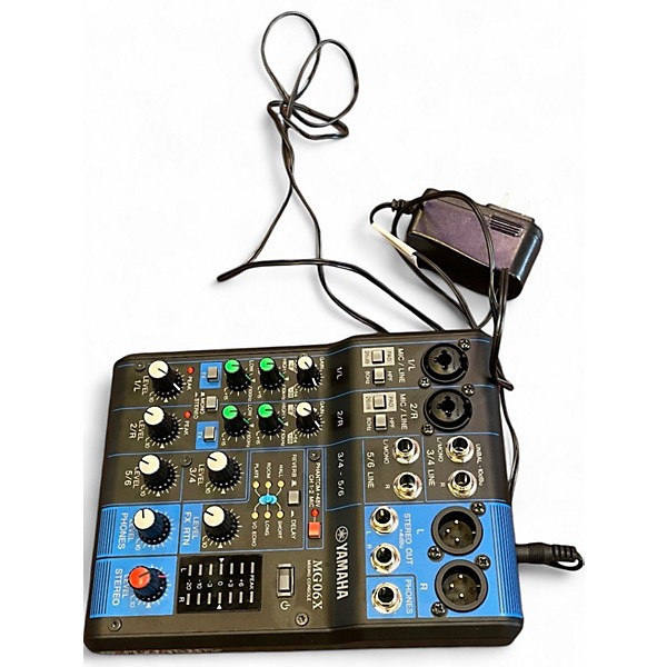 Used Yamaha MG06X Unpowered Mixer