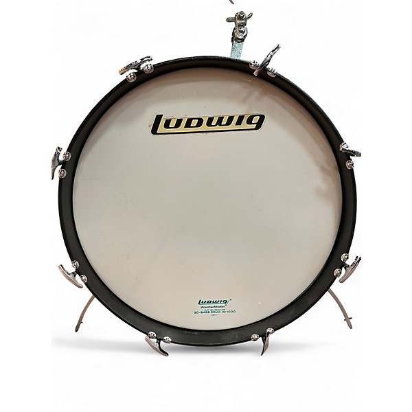 Used Ludwig 3 Piece Club Kit Silver Sparkle Drum Kit