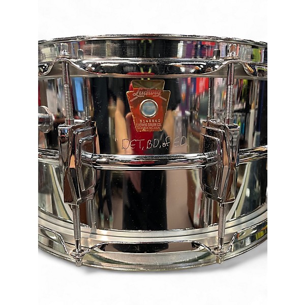 Used Ludwig 6.5X14 402 Chrome Drum