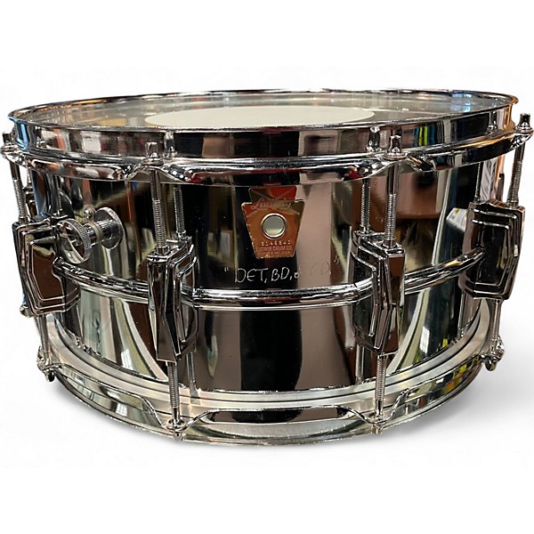 Used Ludwig 6.5X14 402 Chrome Drum