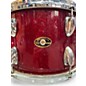 Used Slingerland 3 Piece Club Kit Red Sparkle Drum Kit
